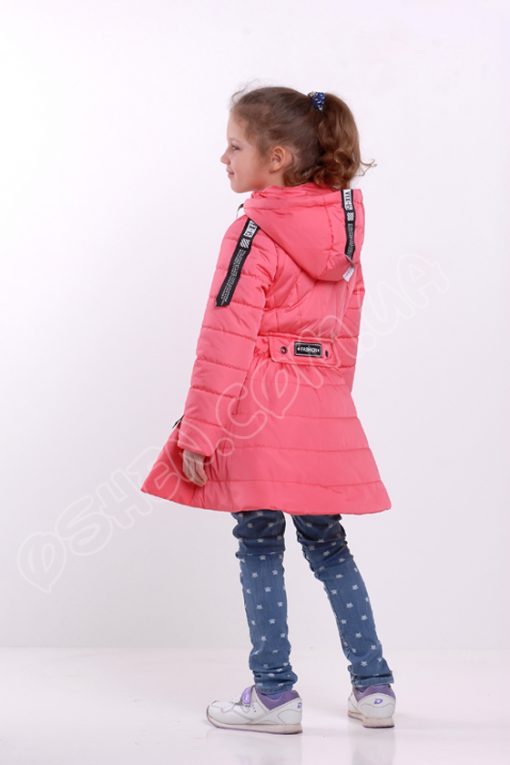 Демисезонная куртка для девочек олдсол розовый