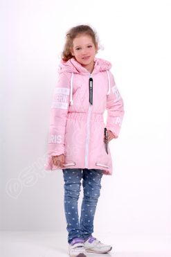 Демисезонная куртка для девочек светло розовый